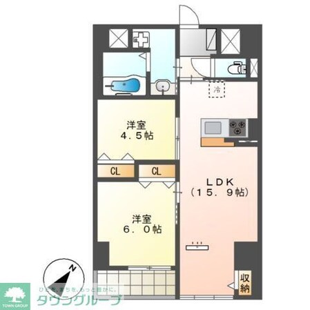 アーバンパレスの物件間取画像